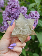 Load image into Gallery viewer, All Natural Citrine Asteroid Stellated Merkabah Crystal Stars