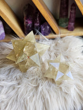 Load image into Gallery viewer, All Natural Citrine Asteroid Stellated Merkabah Crystal Stars