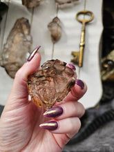 Load image into Gallery viewer, Raw Brazilian Smokey Elestial Quartz