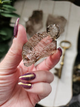 Load image into Gallery viewer, Raw Brazilian Smokey Elestial Quartz