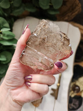 Load image into Gallery viewer, Raw Brazilian Smokey Elestial Quartz