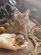 Load image into Gallery viewer, All Natural Smokey Citrine Asteroid Stellated Merkabah Crystal Star