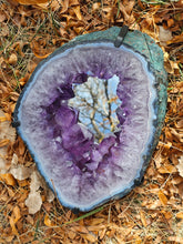 Load image into Gallery viewer, Juicy Amethyst Crystal Mirror