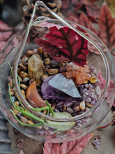 Load image into Gallery viewer, Splendor Mini Series ~ Hanging CrystalAIRium Mystic Terrariums