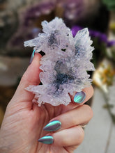 Load image into Gallery viewer, Rare Amethyst Stalactite Crystal Flowers