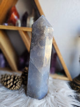 Load image into Gallery viewer, Natural Blue Rose Quartz Statement Tower
