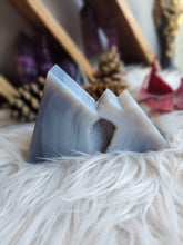 Load image into Gallery viewer, Agate Crystal Druzy Mountains