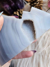 Load image into Gallery viewer, Agate Crystal Druzy Mountains