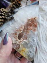 Load image into Gallery viewer, Agate Crystal Druzy Mountains