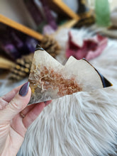 Load image into Gallery viewer, Agate Crystal Druzy Mountains