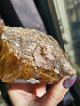 Load image into Gallery viewer, Star Rutile Quartz Crystal Half Raw Polished Statement Piece