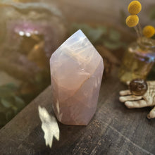 Load image into Gallery viewer, Natural Blue Rose Quartz Statement Tower