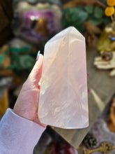 Load image into Gallery viewer, Natural Blue Rose Quartz Statement Tower