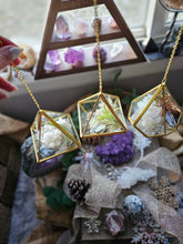 Load image into Gallery viewer, Rainbow Frost Mini Series ~ Hanging CrystalAIRium Mystic Secret Gardens