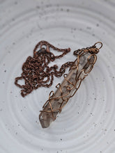 Load image into Gallery viewer, Heady Wire Wrapped Crystal Pendant Necklaces