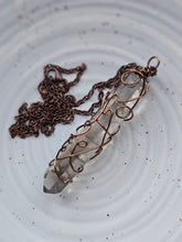 Load image into Gallery viewer, Heady Wire Wrapped Crystal Pendant Necklaces