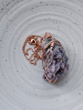 Load image into Gallery viewer, Heady Wire Wrapped Crystal Pendant Necklaces