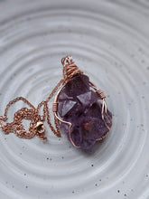 Load image into Gallery viewer, Heady Wire Wrapped Crystal Pendant Necklaces
