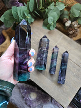 Load image into Gallery viewer, AAA Rainbow Fluorite Crystal Towers