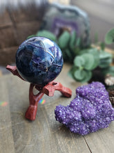 Load image into Gallery viewer, AAA Rainbow Fluorite Crystal Sphere