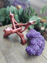 Load image into Gallery viewer, Claw Style Rose Wood Sphere Stand