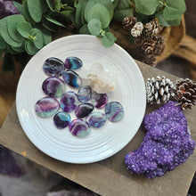 Load image into Gallery viewer, Rainbow Fluorite Worry Stone Crystals
