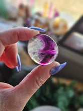 Load image into Gallery viewer, Rainbow Fluorite Worry Stone Crystals