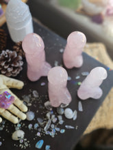 Load image into Gallery viewer, Rose Quartz Crystal Phallus Totem