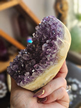 Load image into Gallery viewer, Natural Raw Amethyst Crystal Hearts