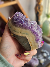 Load image into Gallery viewer, Natural Raw Amethyst Crystal Hearts