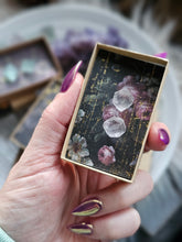 Load image into Gallery viewer, Fluorite Octahedron Gemstone Stud Earrings