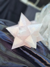 Load image into Gallery viewer, Massive Stellated Rose Quartz Crystal Asteroid Merkabah Star