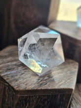 Load image into Gallery viewer, Clear Quartz Icosohedron Platonic Solid Crystal Cube