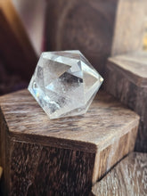 Load image into Gallery viewer, Clear Quartz Icosohedron Platonic Solid Crystal Cube