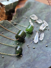 Load image into Gallery viewer, Nephrite Jade Gemstone Simple Pendants