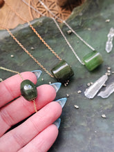 Load image into Gallery viewer, Nephrite Jade Gemstone Simple Pendants