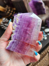 Load image into Gallery viewer, Natural Lavender Fluorite Crystal Towers
