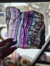 Load image into Gallery viewer, AAA Rainbow Fluorite Crystal Slabs