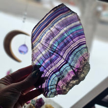 Load image into Gallery viewer, AAA Rainbow Fluorite Crystal Slabs
