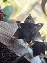 Load image into Gallery viewer, Mini Smokey Quartz Asteroid Stellated Merkabah Crystal Stars
