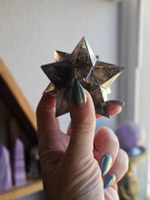 Load image into Gallery viewer, Mini Smokey Quartz Asteroid Stellated Merkabah Crystal Stars