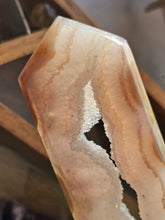 Load image into Gallery viewer, Polished Agate Druzy Crystal Tower
