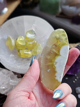 Load image into Gallery viewer, Top Quality Australian Prehnite Tumbles
