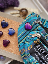 Load image into Gallery viewer, Labradorite Moon & Heart Series ~ Real Crystal Pins