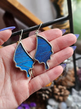 Load image into Gallery viewer, Real Sterling Silver Peruvian Butterfly Earrings