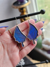 Load image into Gallery viewer, Real Sterling Silver Peruvian Butterfly Earrings