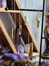 Load image into Gallery viewer, High Grade Congo Africa Smokey Quartz Crystal Point Necklaces
