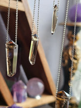 Load image into Gallery viewer, High Grade Congo Africa Smokey Quartz Crystal Point Necklaces