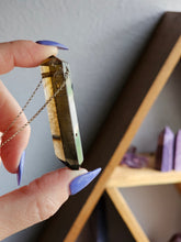 Load image into Gallery viewer, High Grade Congo Africa Smokey Quartz Crystal Point Necklaces