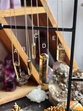 Load image into Gallery viewer, High Grade Congo Africa Smokey Quartz Crystal Point Necklaces